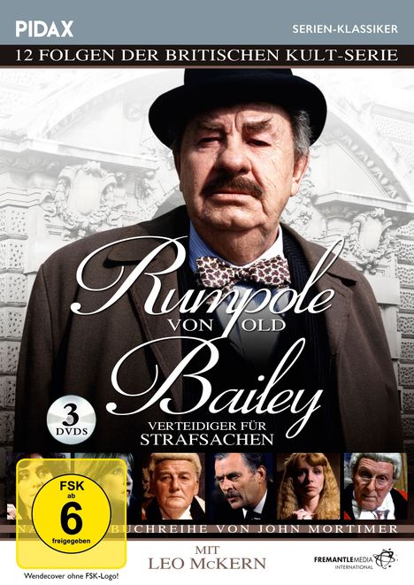 Rumpole von Old Bailey - Verteidiger für Strafsachen, 3 DVDs