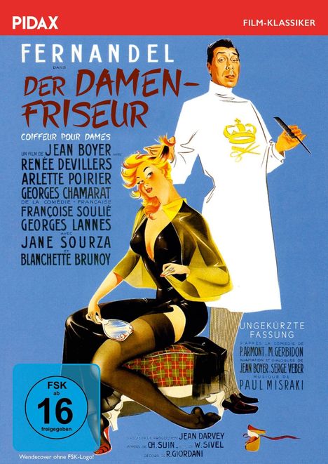 Der Damenfriseur, DVD