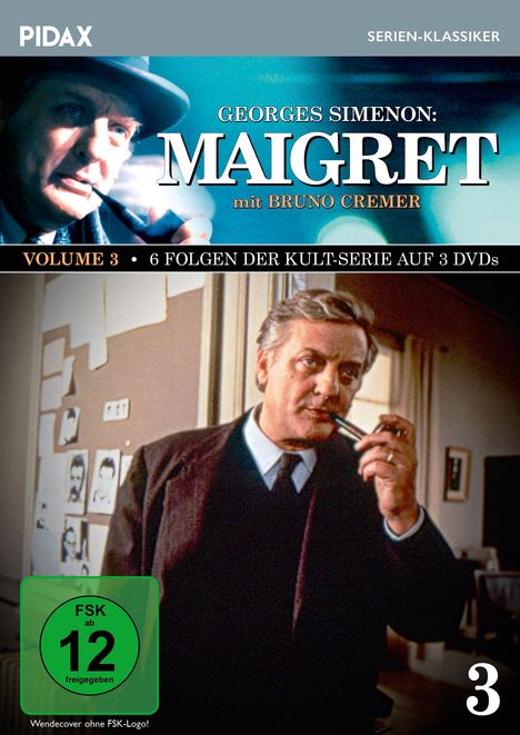 Maigret Vol. 3, 3 DVDs