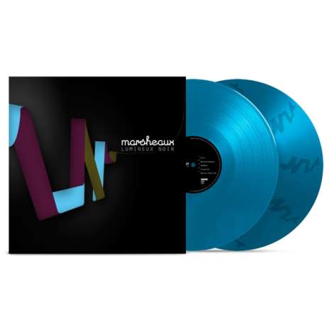 Marsheaux: Lumineux Noir (Limited-Edition) (Blue Vinyl), 2 LPs