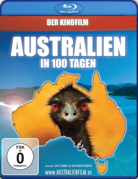 Australien in 100 Tagen (Blu-ray), Blu-ray Disc