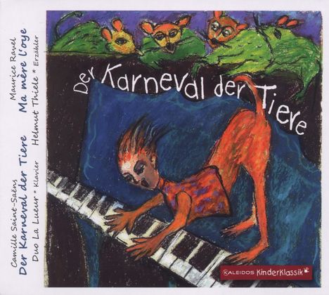 Saint-Saens:Karneval der Tiere (Fassung für Klavier 4-händig), CD