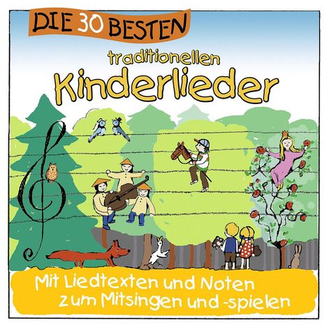 Simone Sommerland: Die 30 besten traditionellen Kinderlieder, CD