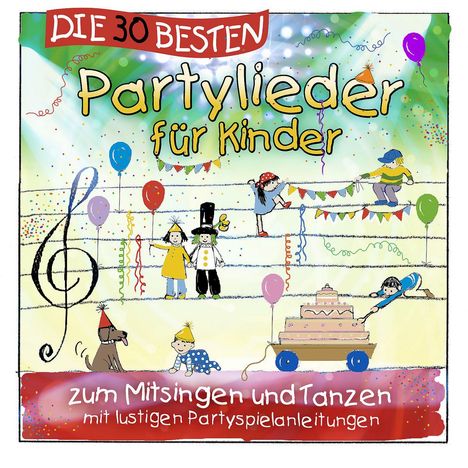 Die 30 besten Partylieder für Kinder, CD