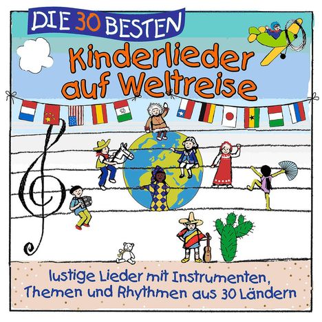 Lamp &amp; Leute - Die 30 besten Kinderlieder auf Weltreise, CD