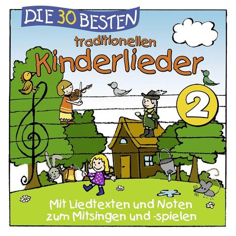 Die 30 besten traditionellen Kinderlieder Vol. 2, CD