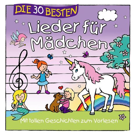 Die 30 besten Lieder für Mädchen, CD