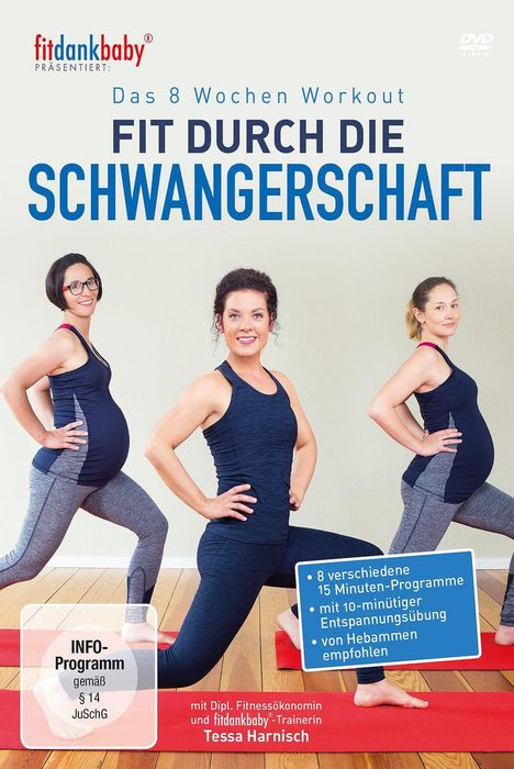 Das 8 Wochen Workout - Fit durch die Schwangerschaft, DVD
