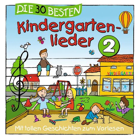 Die 30 besten Kindergartenlieder 2, CD