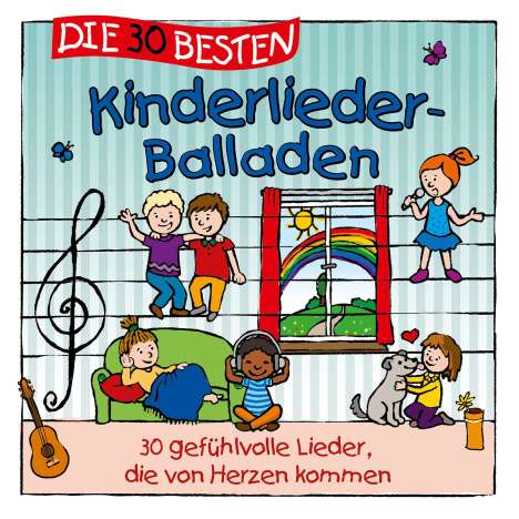 Die 30 Besten Kinderlieder-Balladen, CD
