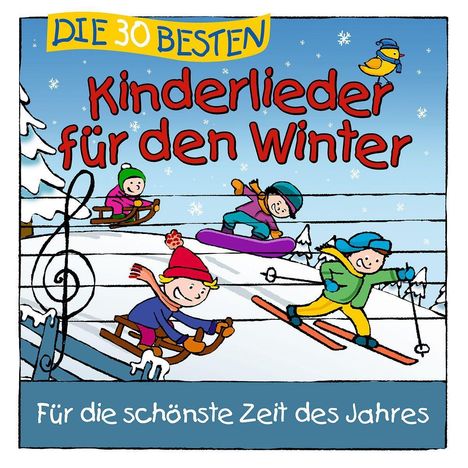 Simone Sommerland, Karsten Glück &amp; Die Kita-Frösche: Die 30 besten Kinderlieder für den Winter, CD