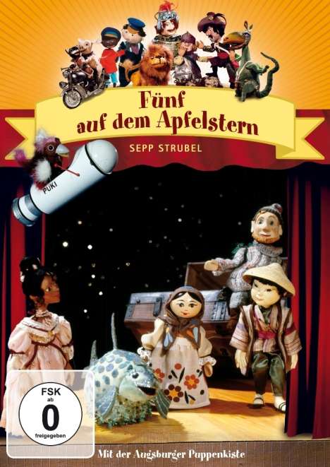 Augsburger Puppenkiste: Fünf auf dem Apfelstern, DVD