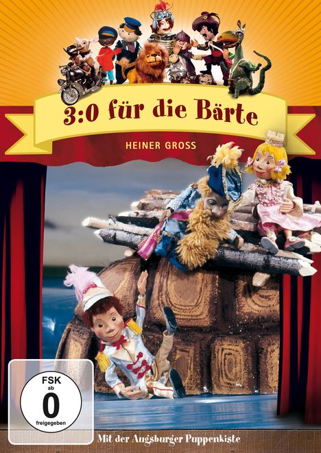 Augsburger Puppenkiste: 3:0 für die Bärte, DVD