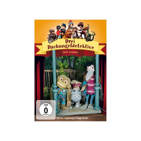 Augsburger Puppenkiste: Drei Dschungeldetektive, DVD