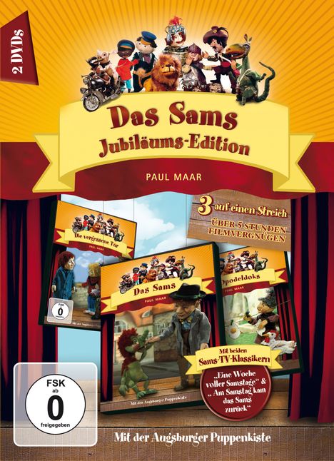 Augsburger Puppenkiste: Das Sams (Jubiläums-Edition), DVD