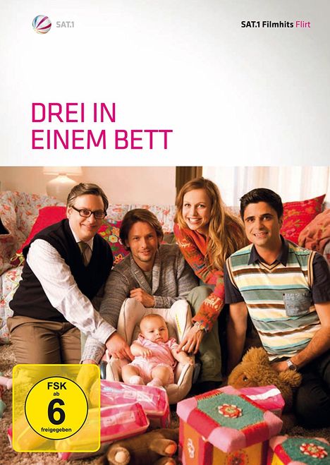 Drei in einem Bett, DVD