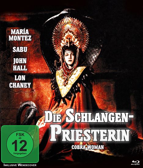 Die Schlangenpriesterin (Blu-ray), Blu-ray Disc