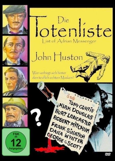 Die Totenliste, DVD