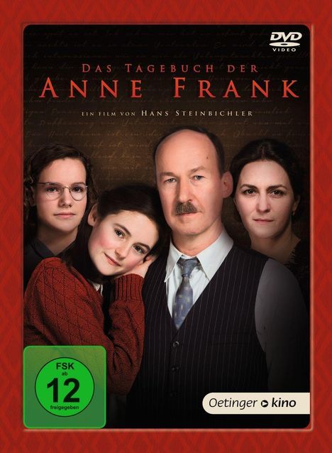 Das Tagebuch der Anne Frank (2015) (Oetinger Edition), DVD