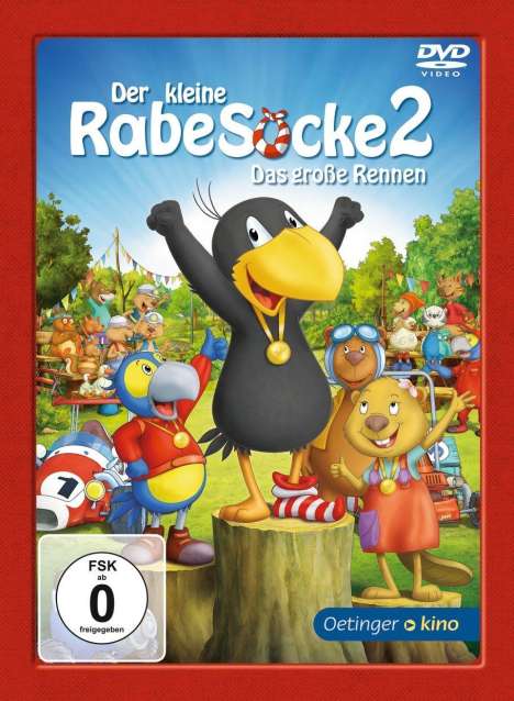Der kleine Rabe Socke 2 - Das große Rennen (Oetinger Edition), DVD