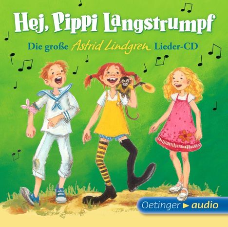 Astrid Lindgren: Hej, Pippi Langstrumpf! (1 CD), CD