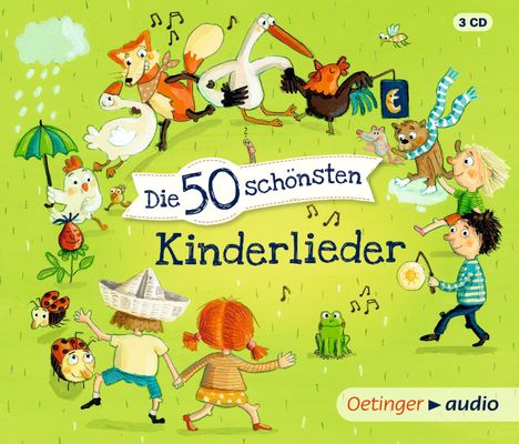 Die 50 schönsten Kinderlieder (3CD), 3 CDs