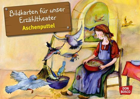 Brüder Grimm: Aschenputtel. Kamishibai Bildkartenset., Diverse