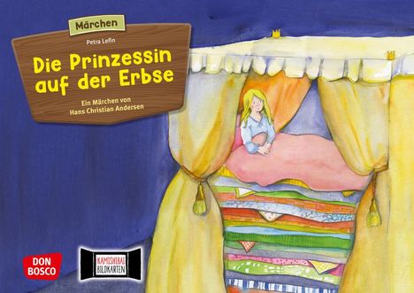Hans Christian Andersen: Die Prinzessin auf der Erbse. Kamishibai Bildkartenset., Diverse