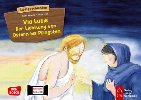 Monika Arnold: Via Lucis. Der Lichtweg von Ostern bis Pfingsten. Kamishibai Bildkartenset., Diverse