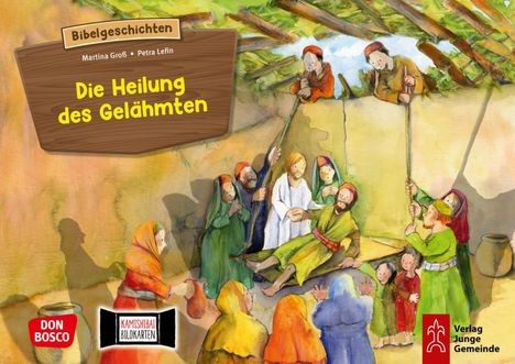 Martina Groß: Die Heilung des Gelähmten. Kamishibai Bildkartenset., Diverse