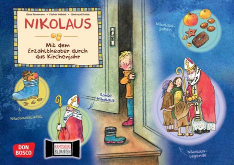 Esther Hebert: Nikolaus. Kamishibai Bildkartenset., Diverse