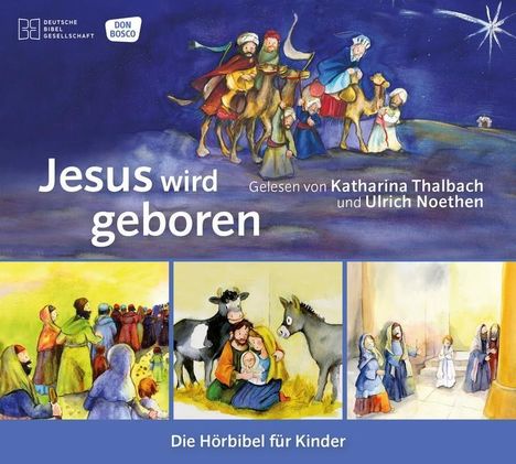 Monika Arnold: Jesus wird geboren. Die Hörbibel für Kinder., CD