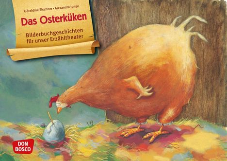 Géraldine Elschner: Das Osterküken. Kamishibai Bildkartenset., Diverse