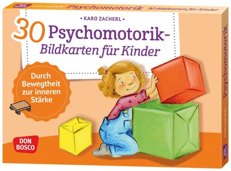 Karo Zacherl: 30 Psychomotorik-Bildkarten für Kinder, Diverse