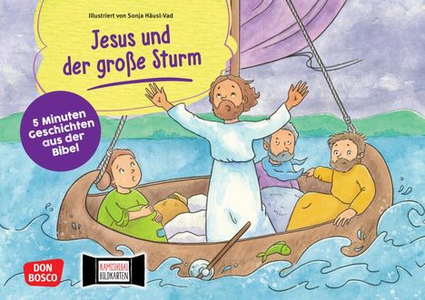 Esther Hebert: Jesus und der große Sturm. Kamishibai Bildkartenset., Diverse