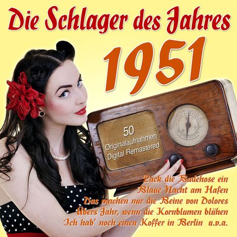Die Schlager des Jahres 1951, 2 CDs