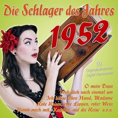 Die Schlager des Jahres 1952, 2 CDs