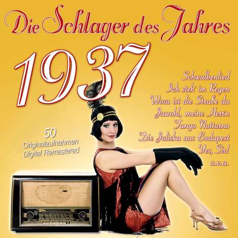 Die Schlager des Jahres 1937, 2 CDs