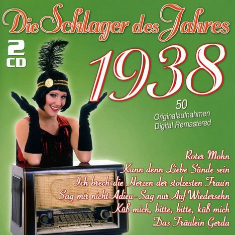 Die Schlager des Jahres 1938, 2 CDs