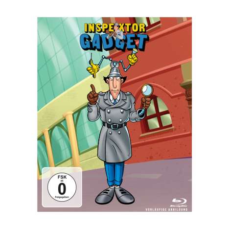 Inspektor Gadget Staffel 1 (SD on Blu-ray), 2 Blu-ray Discs