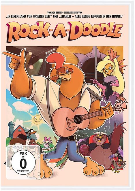 Rock-A-Doodle, DVD