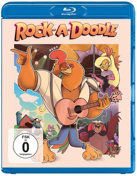 Rock-A-Doodle (Blu-ray), Blu-ray Disc