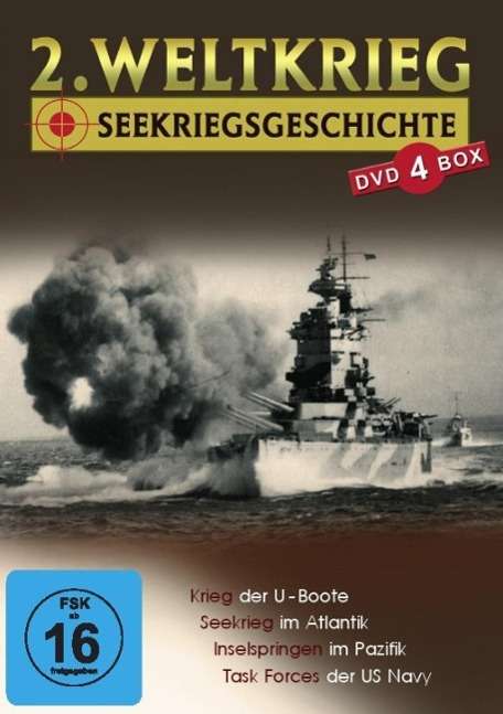 2. Weltkrieg - Seekriegsgeschichte, 4 DVDs