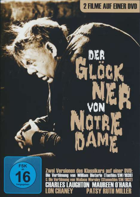 Der Glöckner von Notre Dame (Verfilmungen 1923 &amp; 1939), DVD