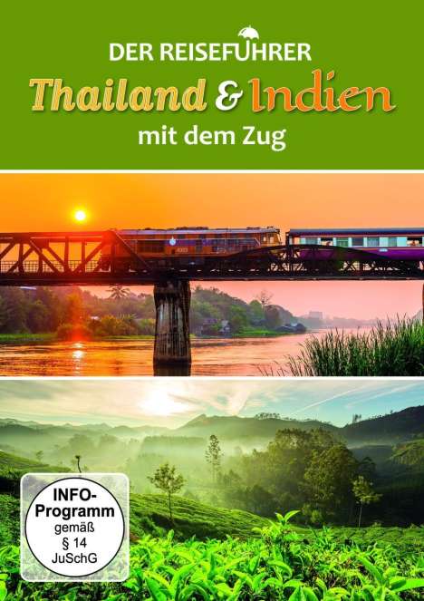 Indien &amp; Thailand mit dem Zug, DVD