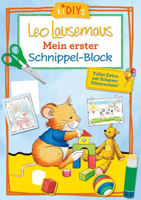 Mein erster Schnippel-Block - Leo Lausemaus, Buch