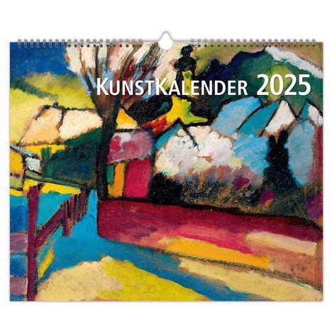 Kunstkalender 2025, Kalender