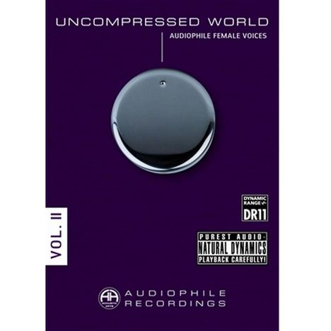 Uncompressed World 2: Audiophile Female Voices, CD