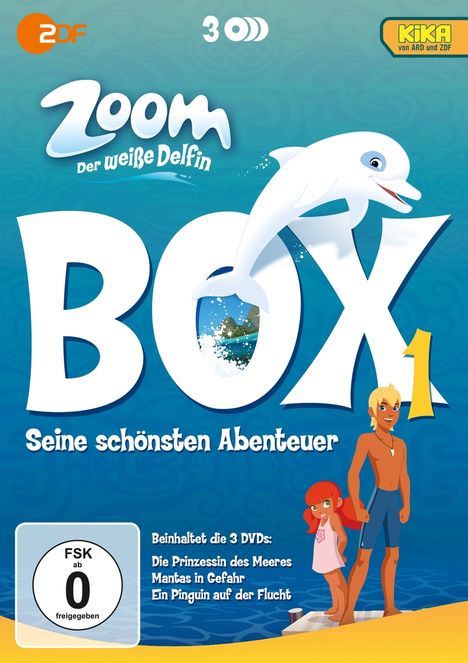 Zoom - Der weiße Delfin: Seine schönsten Abenteuer Box 1, 3 DVDs