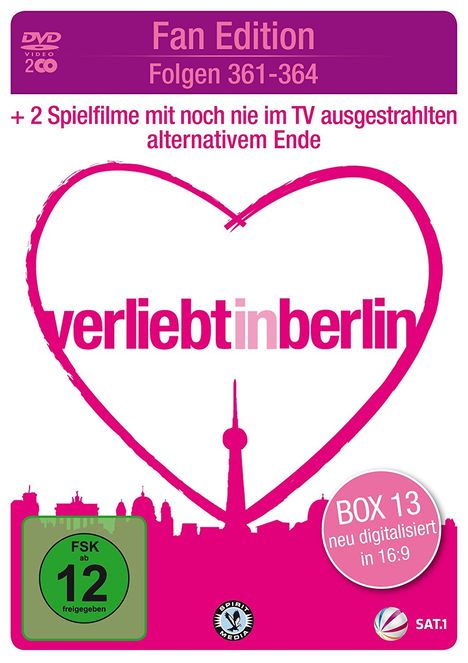Verliebt in Berlin - Fan Edition Box 13 Folge 361-364, 2 DVDs